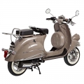 Adultos Vintage scooter tipo Vespa 125cc marrón